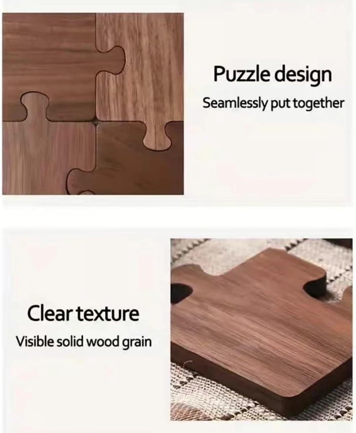 Wood Coasters Table Walnut Coaster Wooden Coaster Set / Set of 4