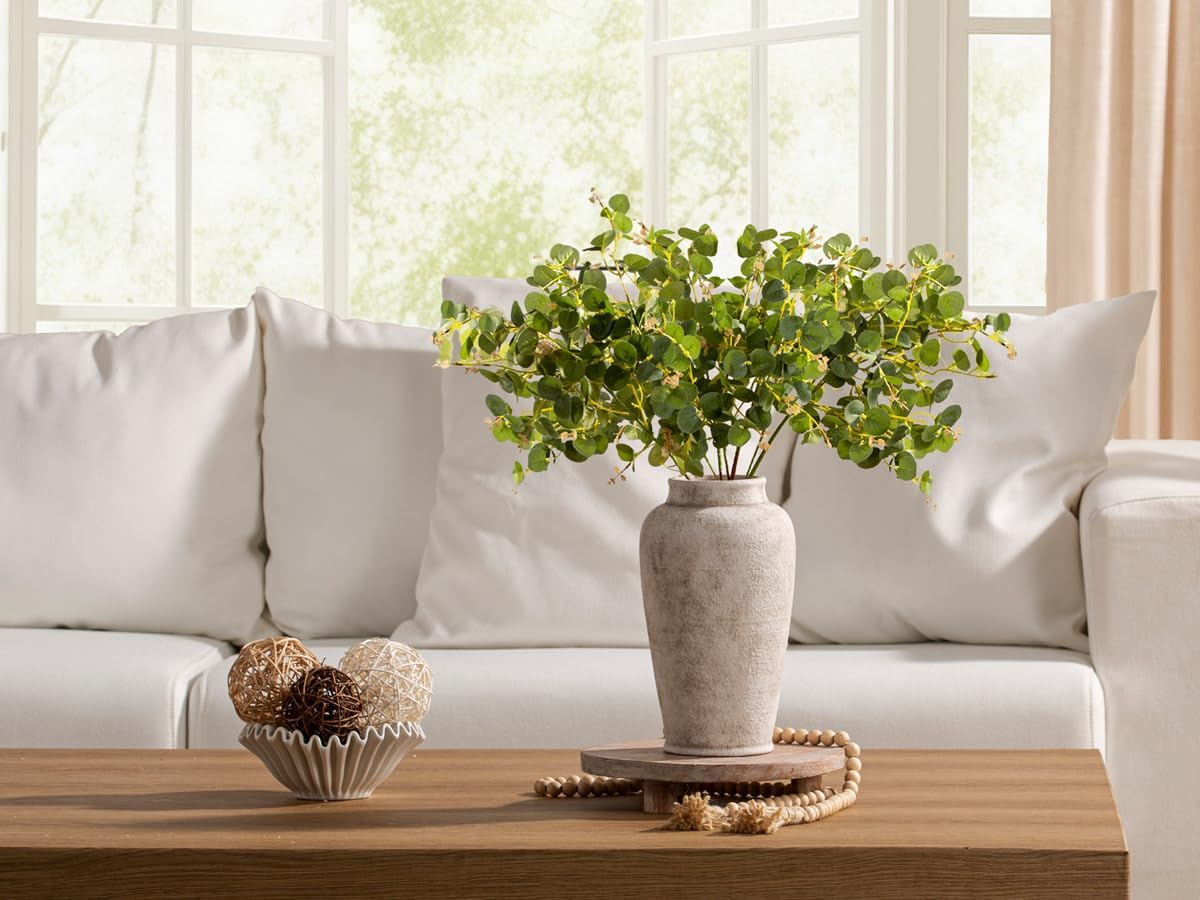 Ceramic Large Flower Vase / 11"- D