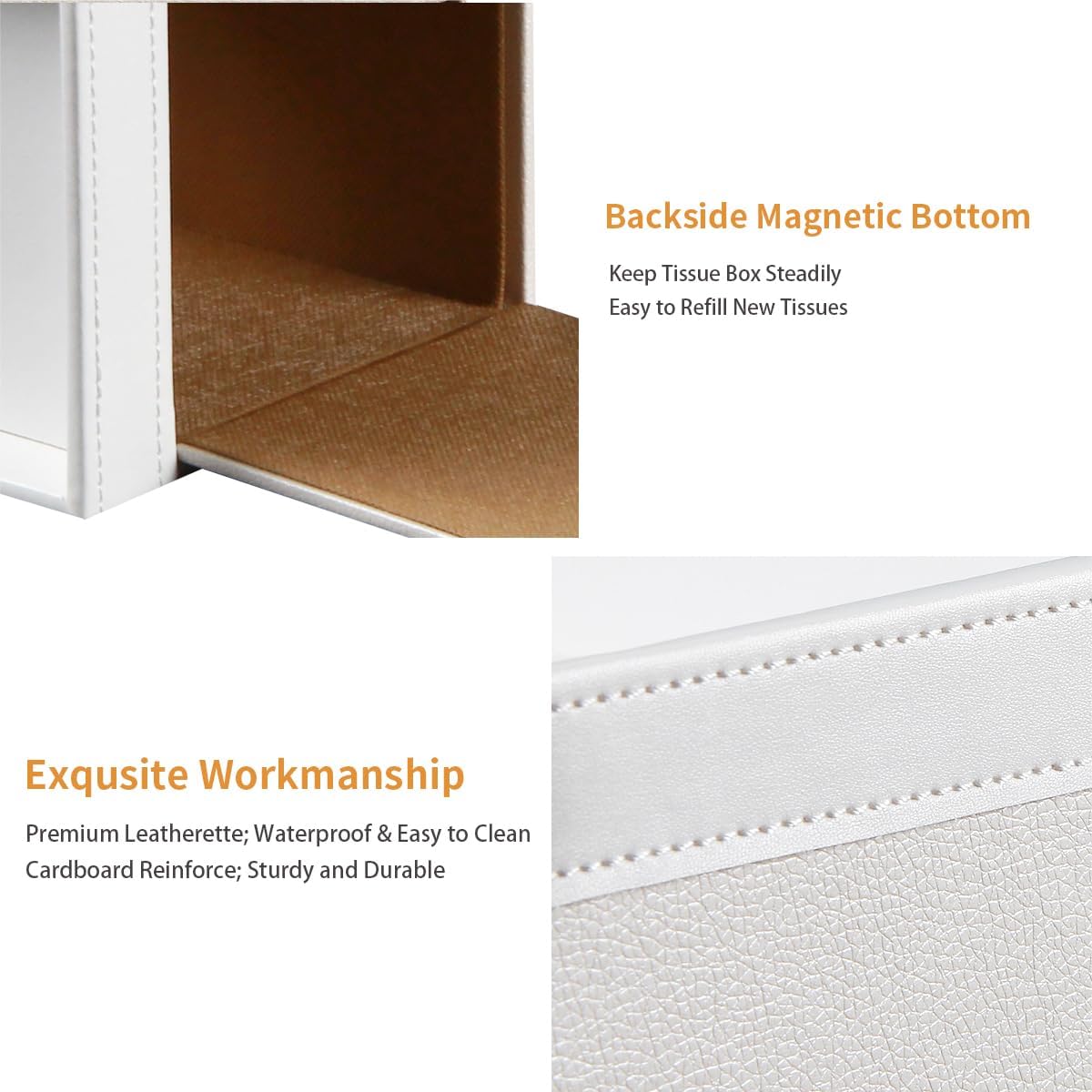 Storage Valet Tray / Cream