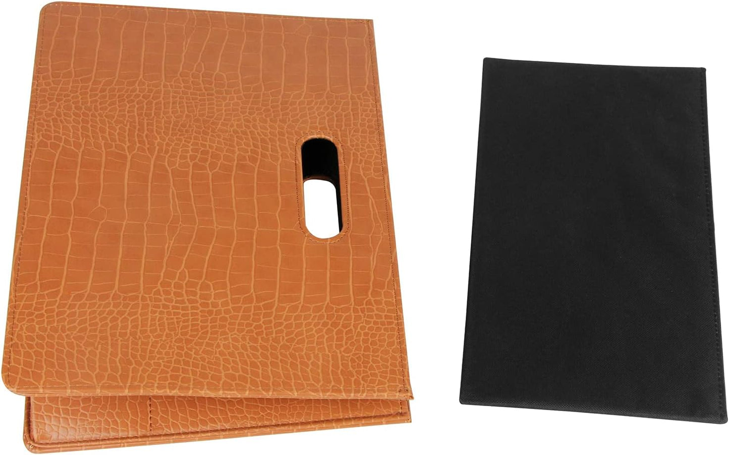 HofferRuffer Magazine Basket Holder, Foldable Magazine Rack, Document File Holder Organizer, File Folder, Newspaper