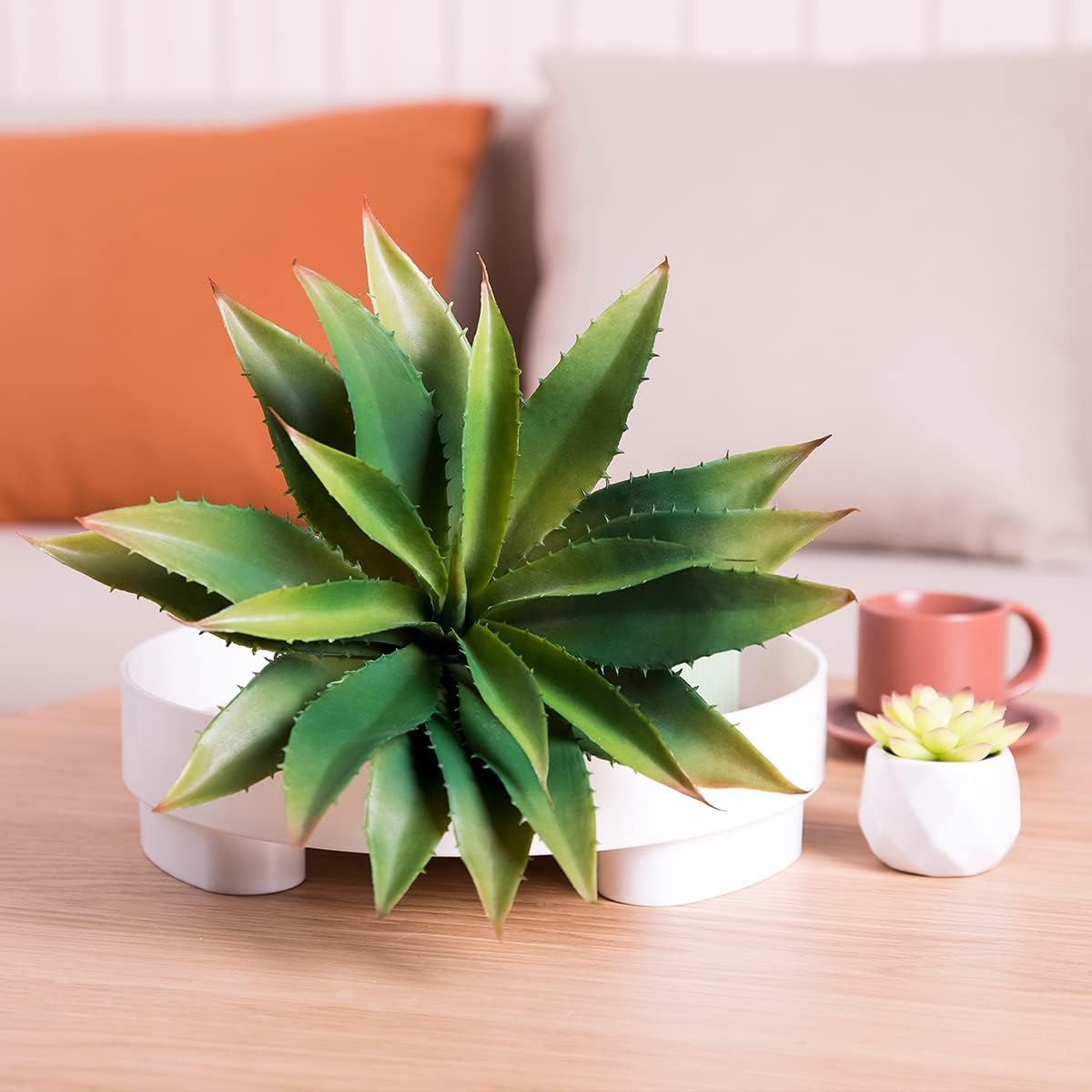 Succulents Plants Artificial Aloe Plant / Unpotted Large Succulent - Green / Succulent / 12.5 Inch