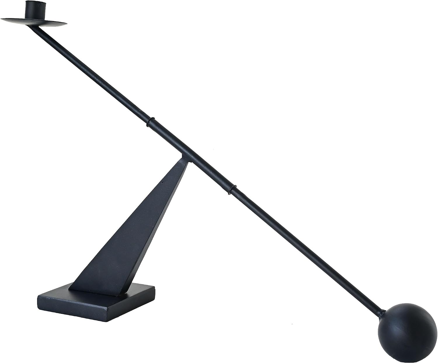 Black Metal Modern Candle Holder Candlestick Holders Decorative Candle Stand, Tapered Candle Holders Home Decoration 19