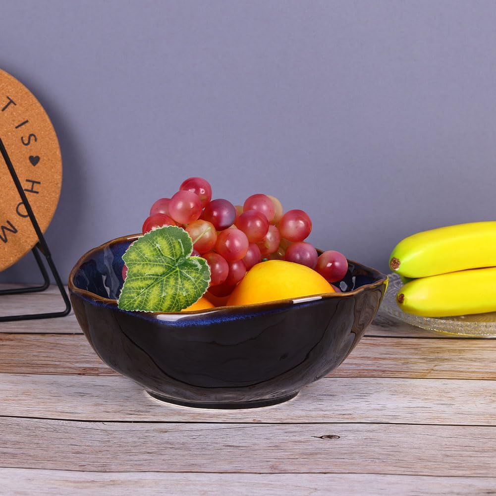 Ceramic Decorative Bowl / 6 Inch / Blue