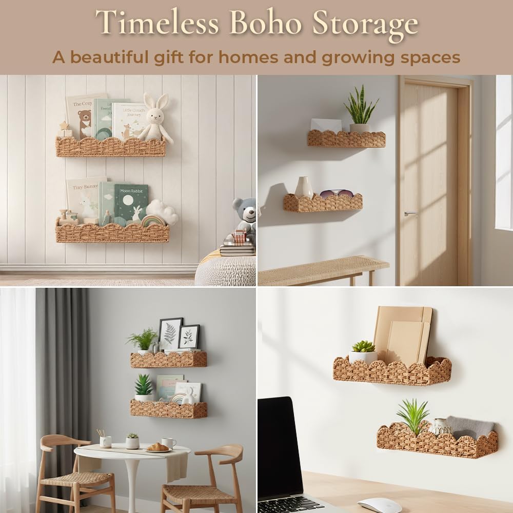 Decorative Shelves / Floating Bookshelf for Nursery