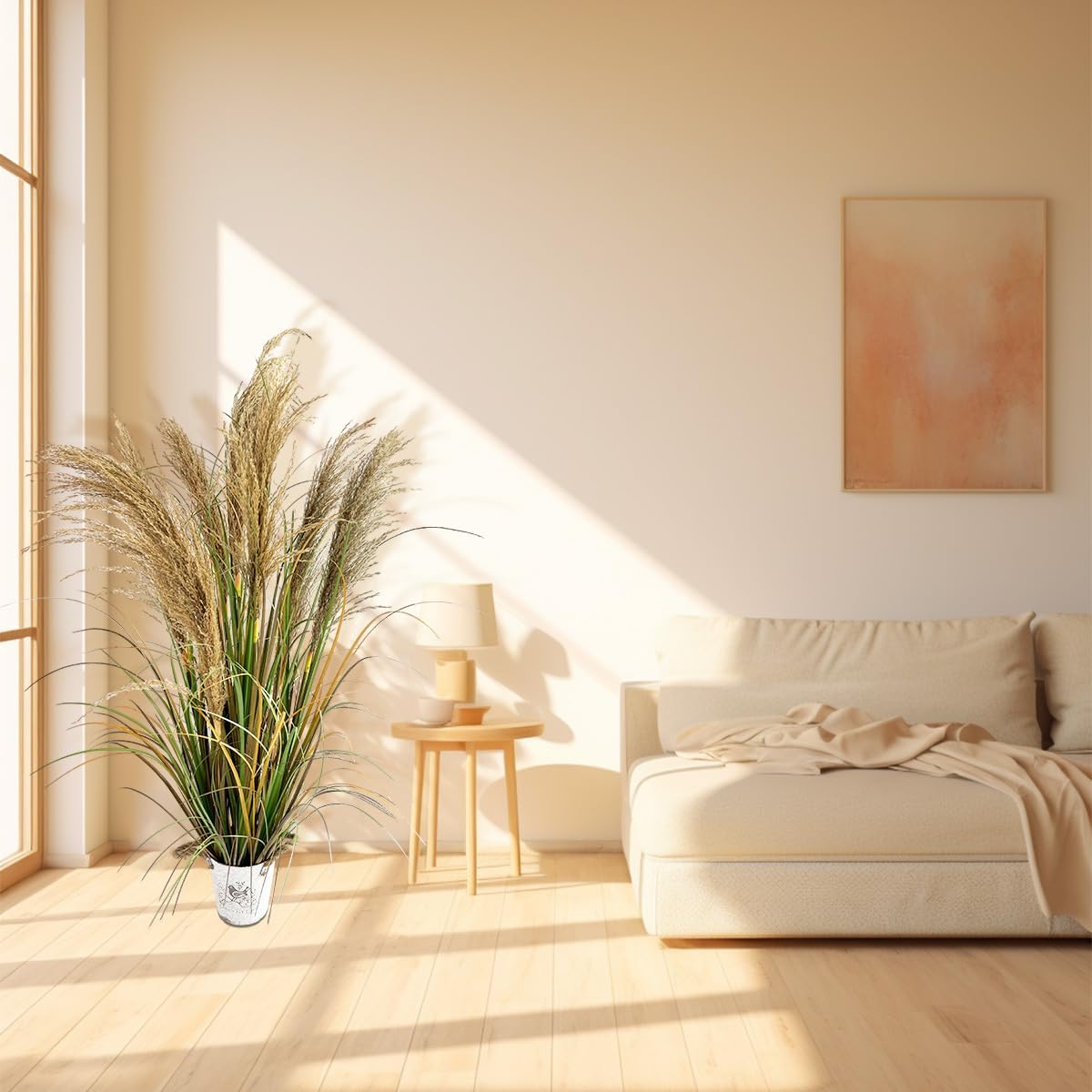 Faux Grass / Pots / 43in / Set of 2