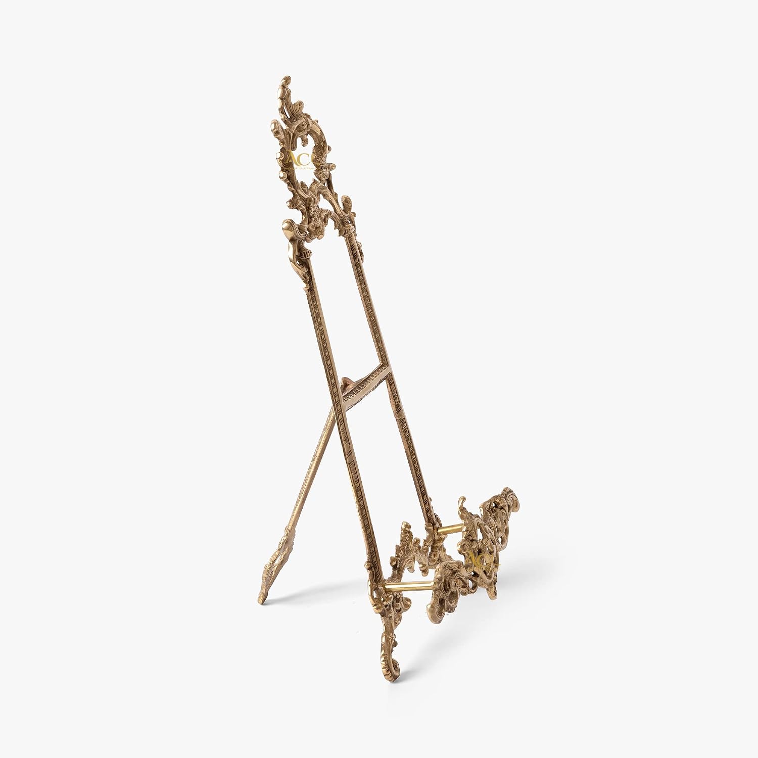 Menu Stand / Brass Easel Display Stands for Art Deco / 9 Inch