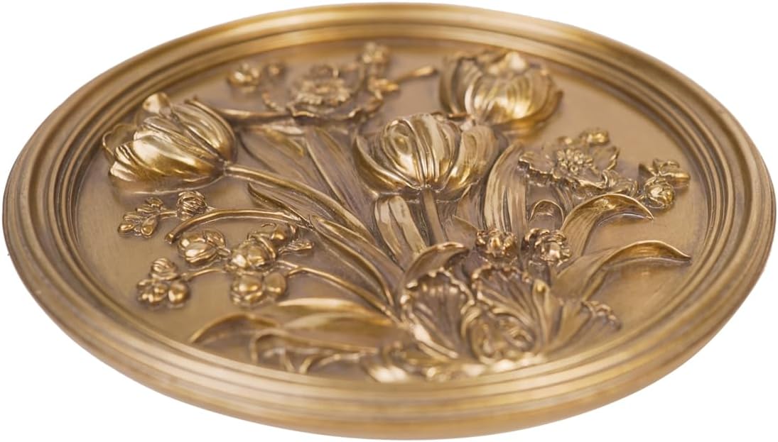 Vintage Wall Sculpture / Antique Gold