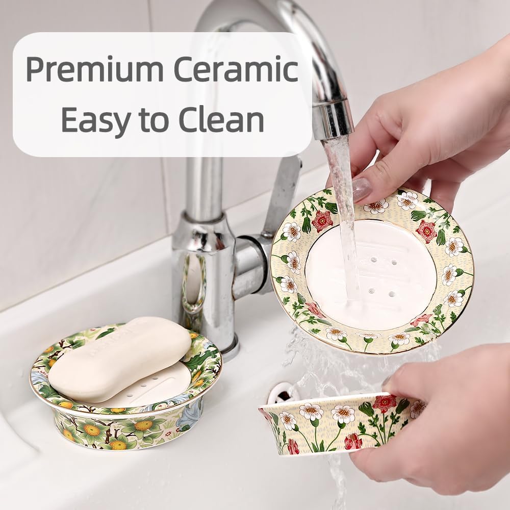 Double-Layer Round Soap Tray / Style B