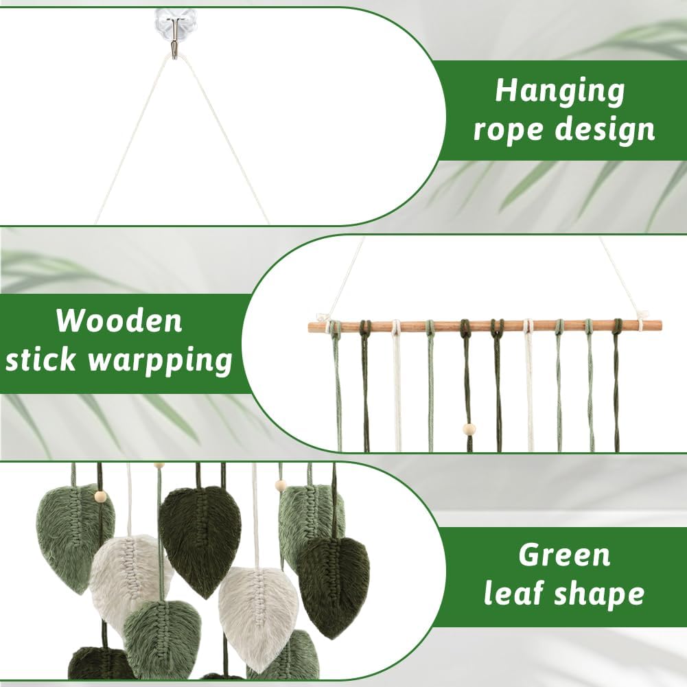 Handmade Woven Tapestry / Green