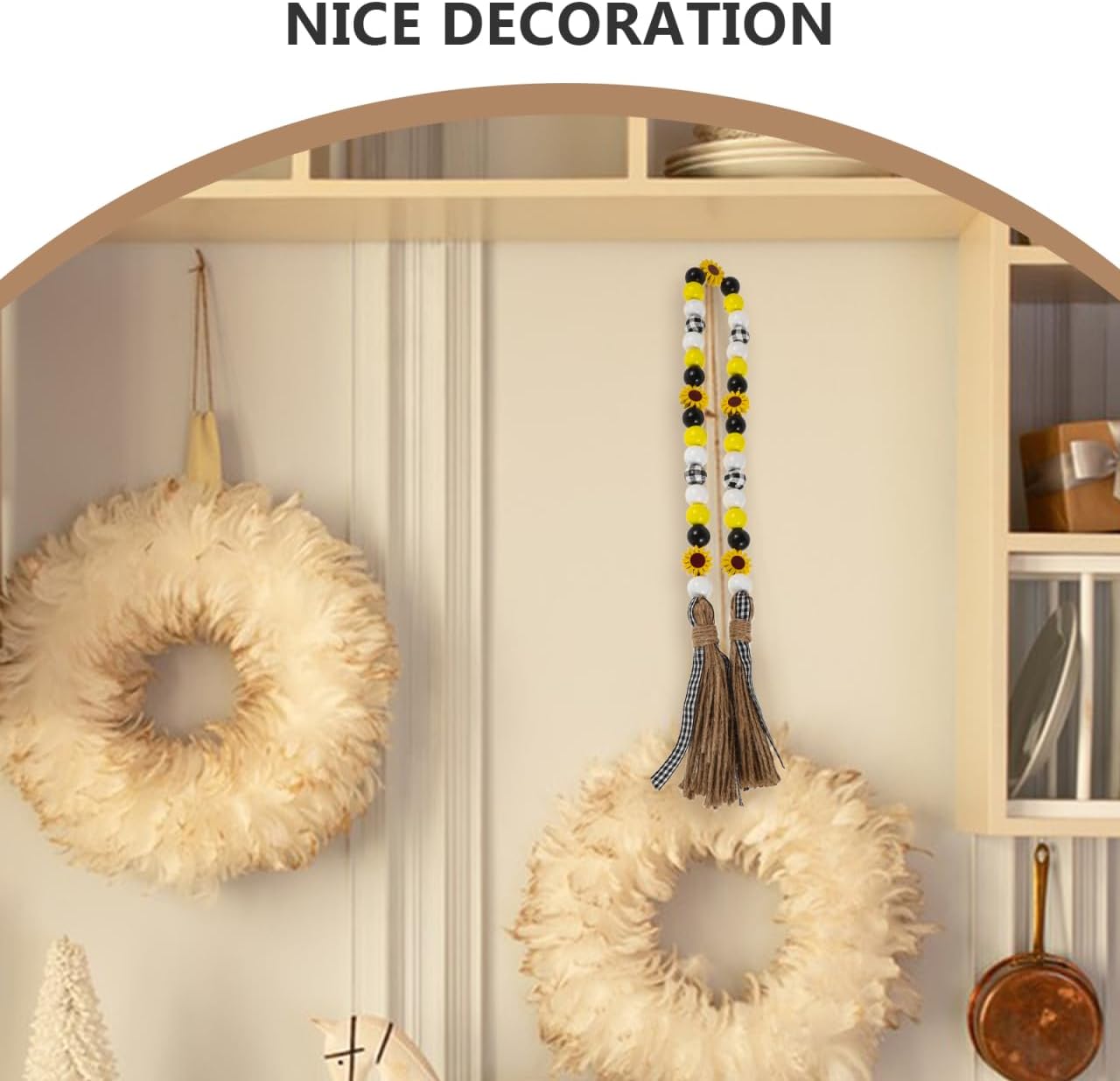Sunflower Beading House Decorations