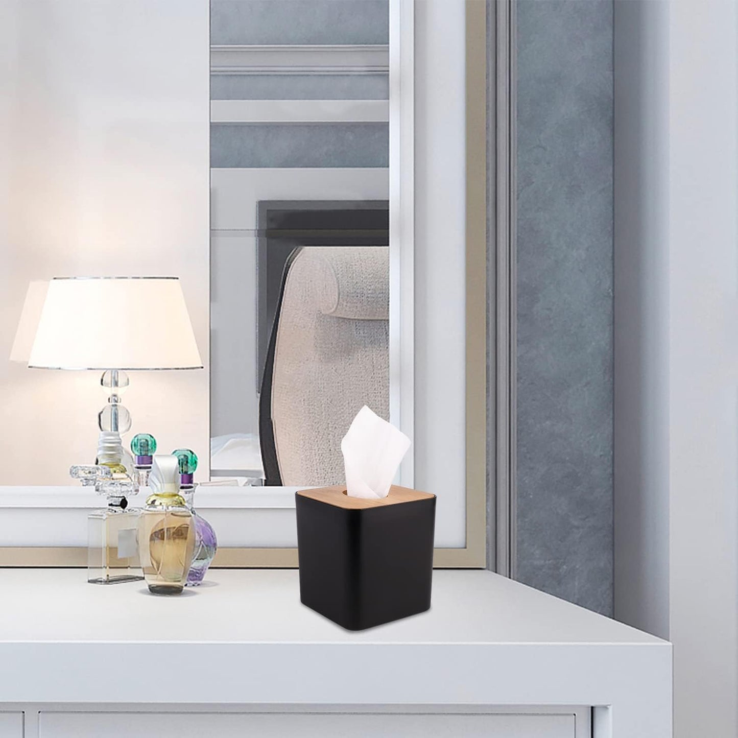 Tissue Holders / Tissue Box Cover / Black