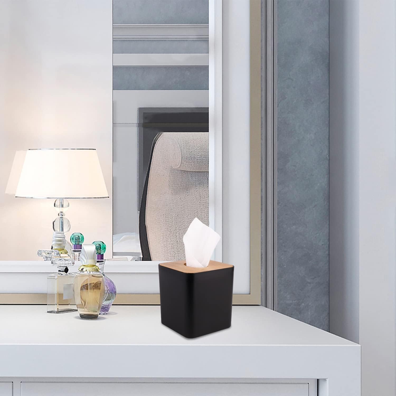 Tissue Holders / Tissue Box Cover / Black