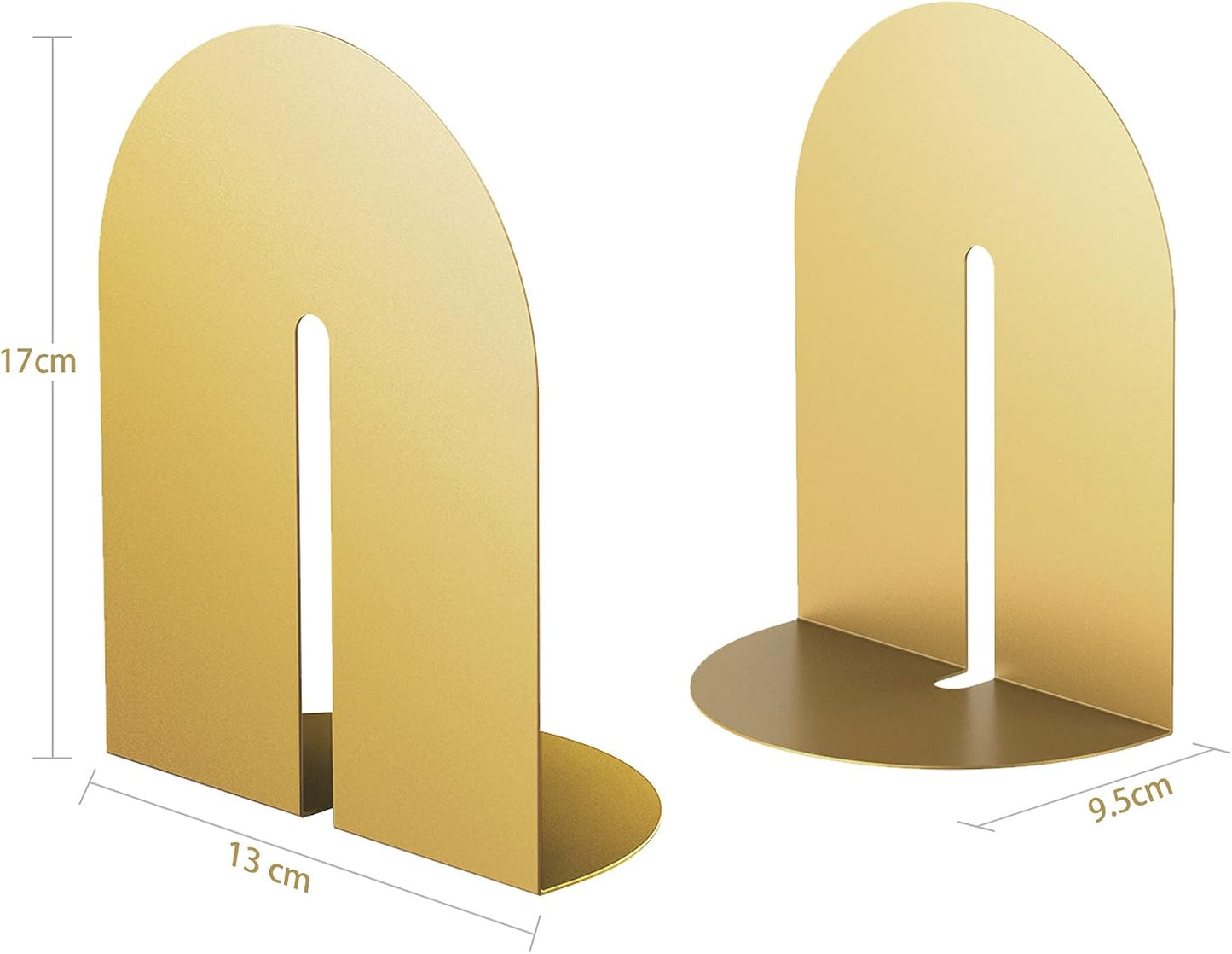 1 Pair Metal Book Holders / Gold