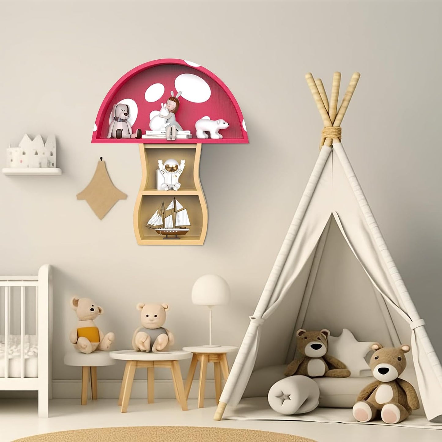 Bathroom Shelves / Wall Shelves for Nursery Living
