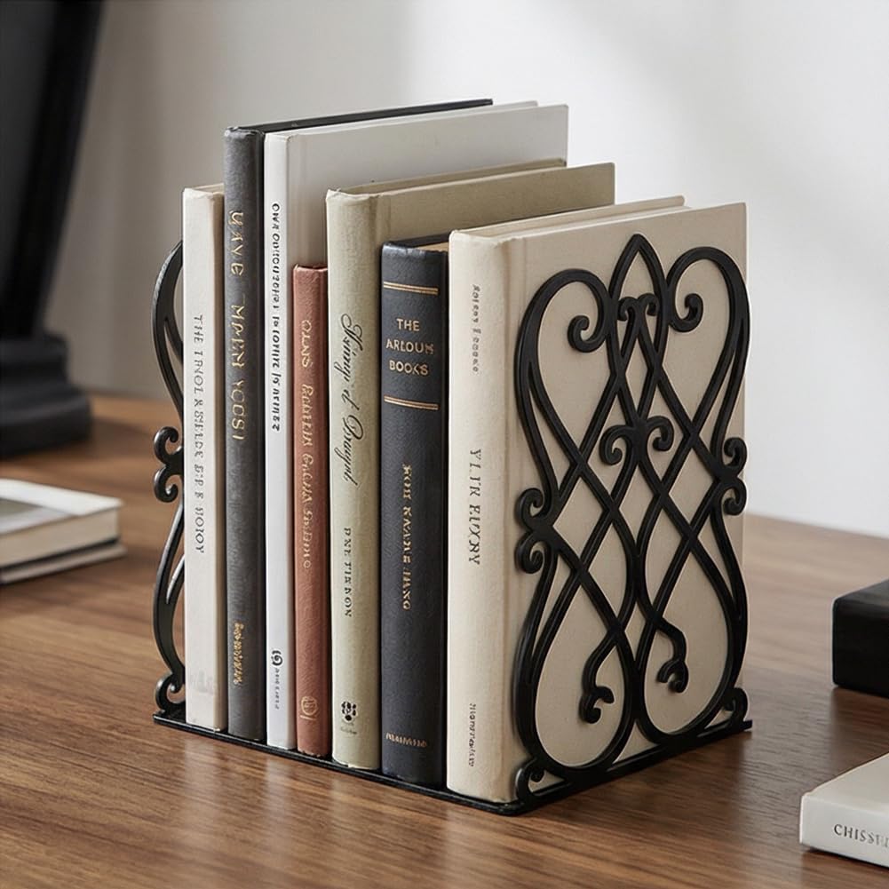 Metal Bookends / Book Ends / Vintage / Set of 2