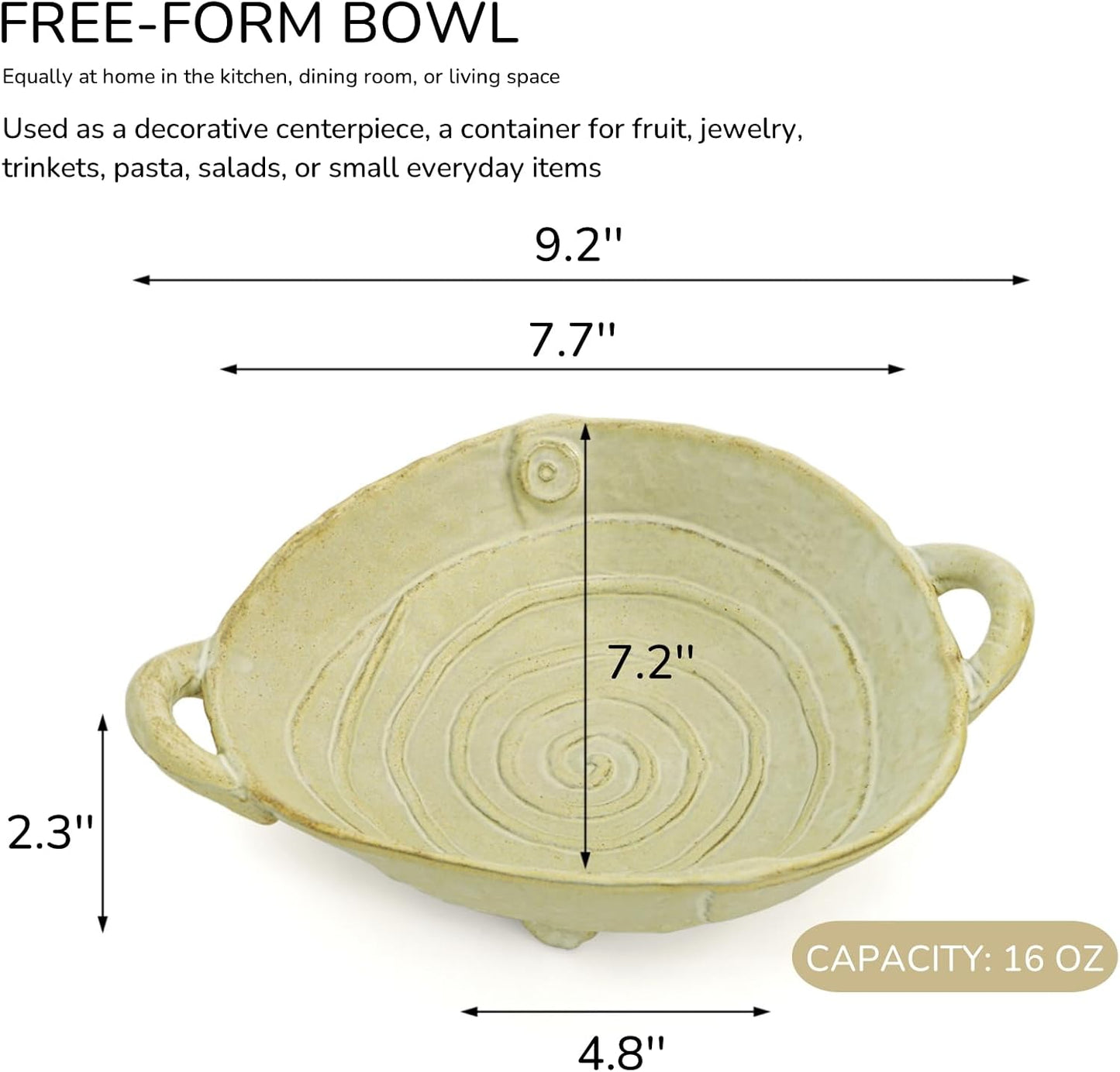7.7'' Candy Dish Fruit Holder