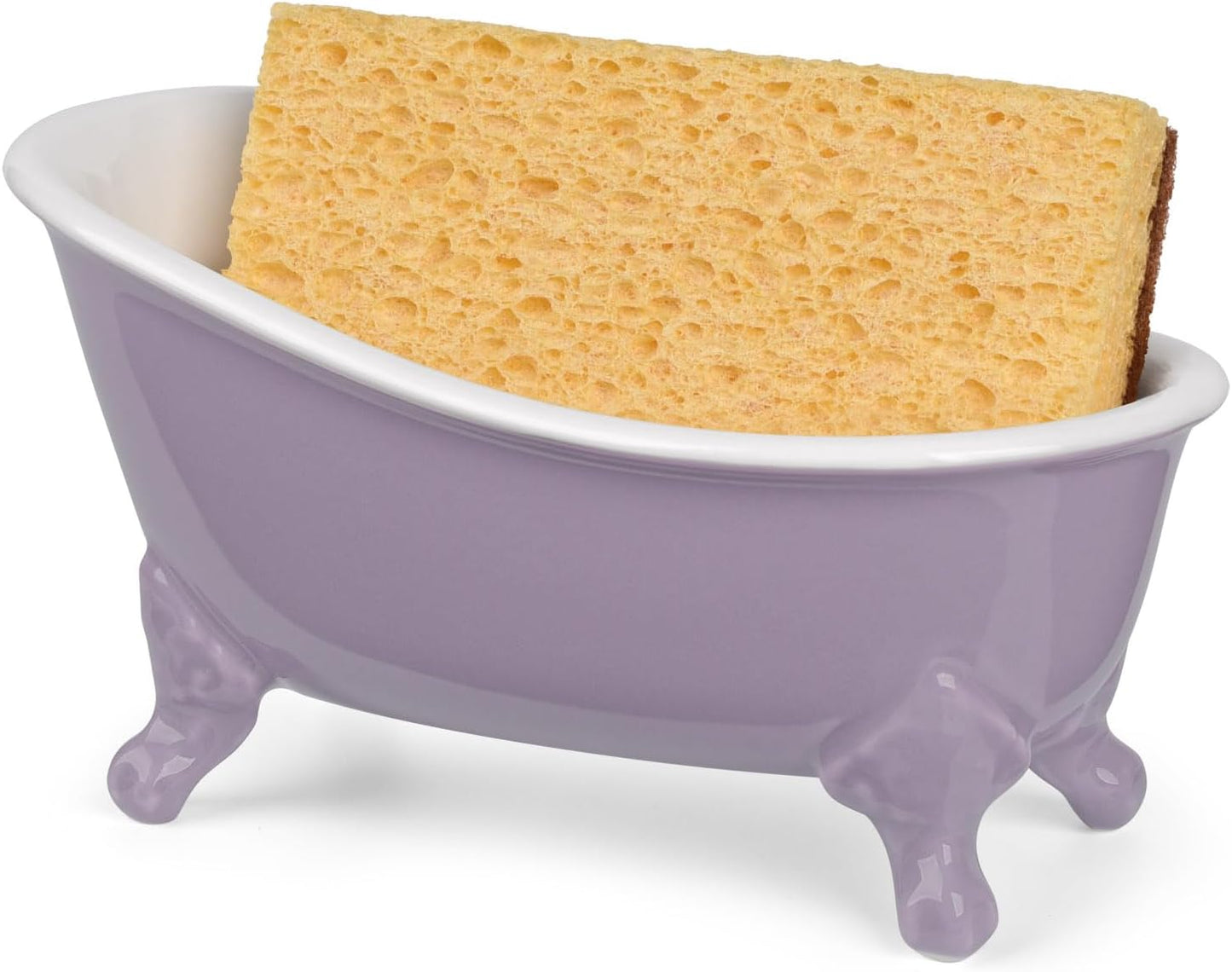 Kitchen Sponge Holder and Shower Tray / Lavender