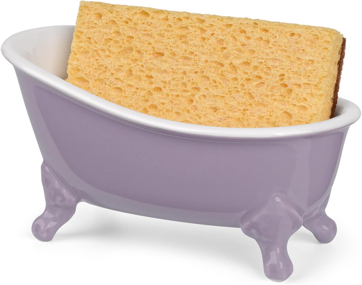 Kitchen Sponge Holder and Shower Tray / Lavender
