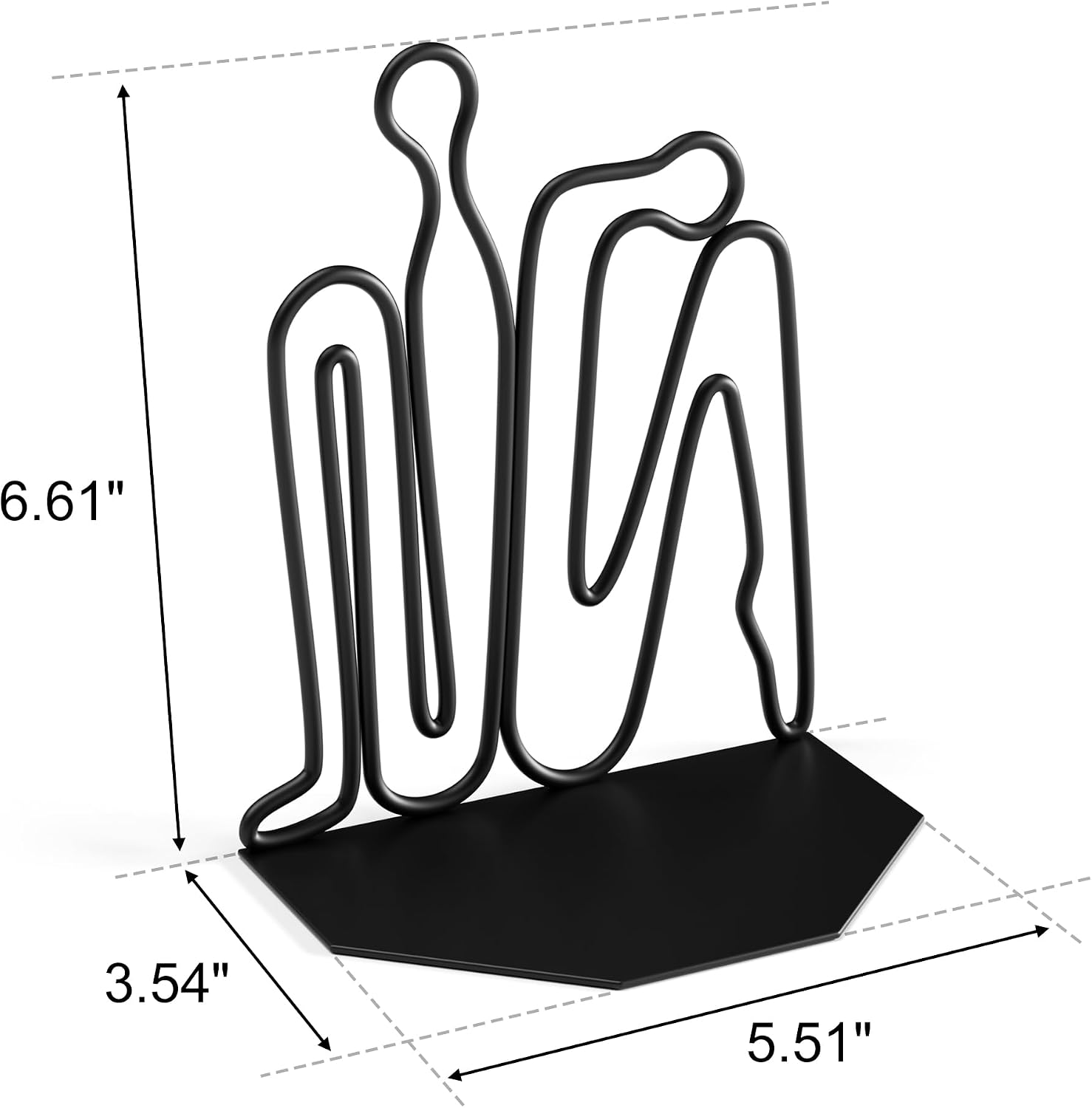 Metal Novelty Bookends / Heavy Duty Book