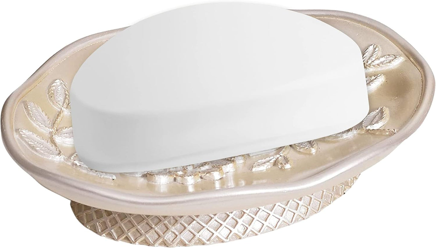 Rose Vine / Beige-taupe / SOAP DISH