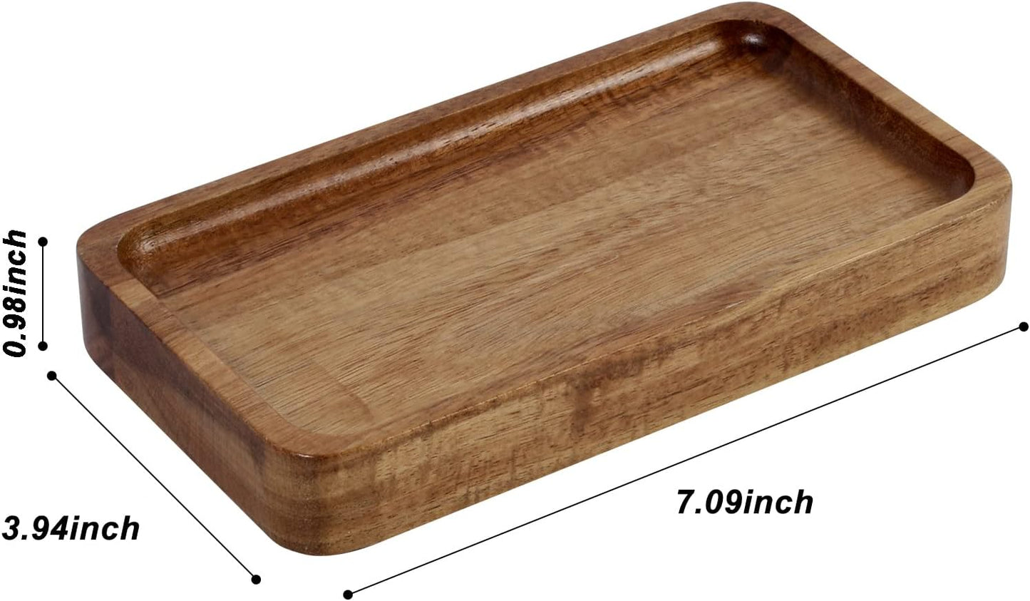 Vanity Tray / Bathroom Tray / Acacia-small