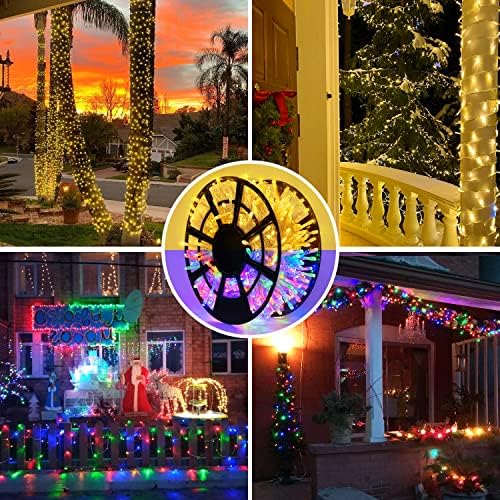 JMEXSUSS 500 LED Color Changing Christmas Lights