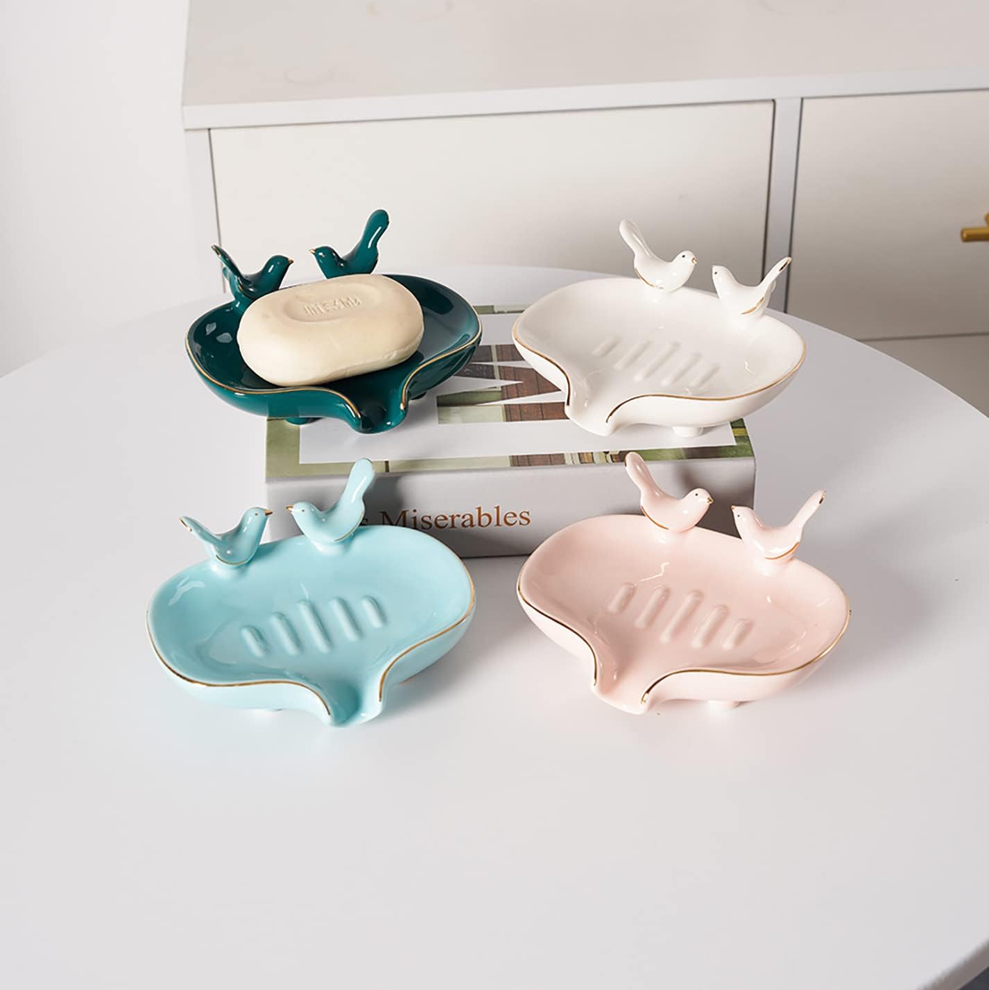 Bird Soap Holder / Pink