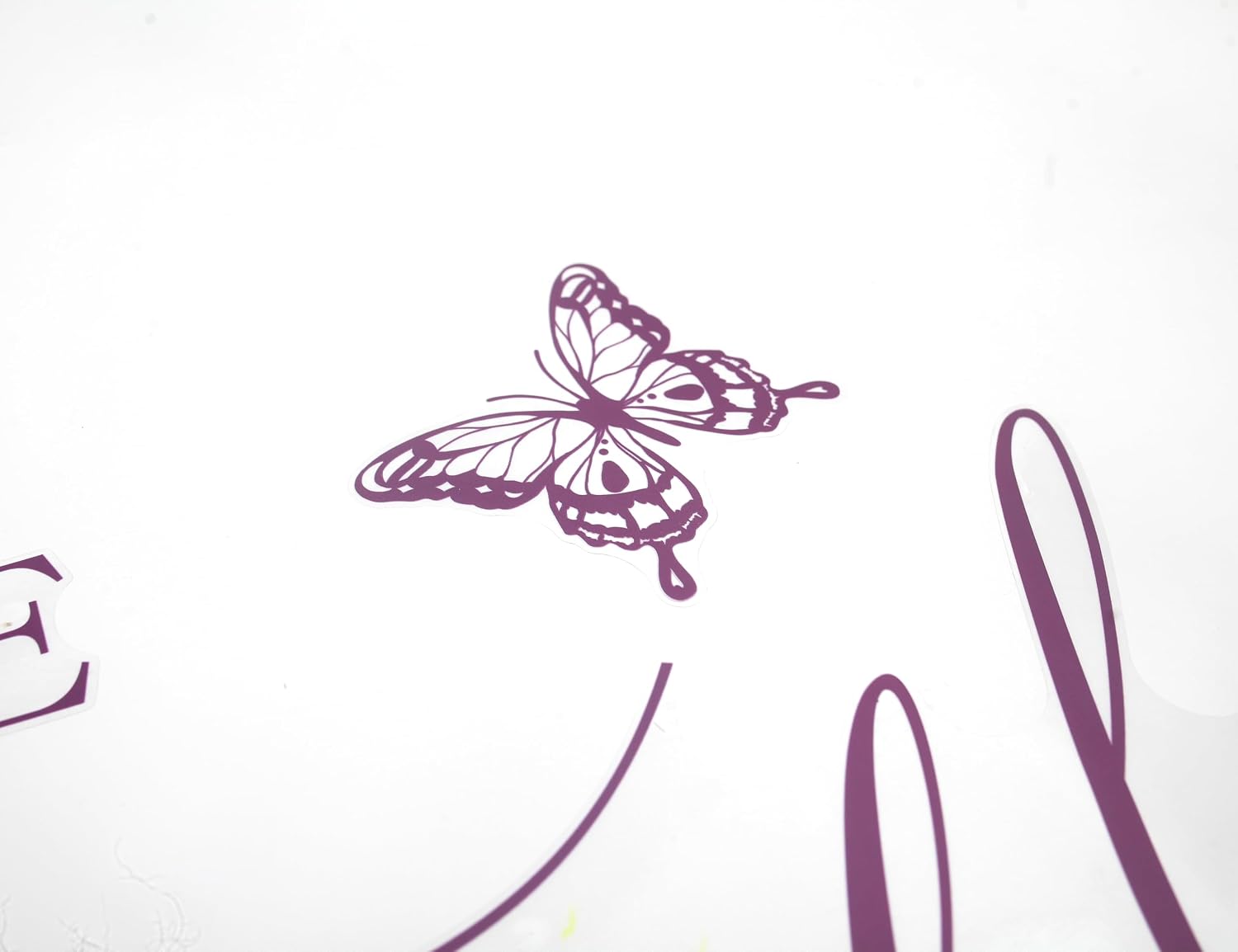Butterfly Decal / Vinyl Stickers for Butterfly Backdrop / Pink