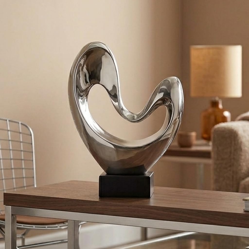 Accent Figurine " x / Silver / 10 x 5