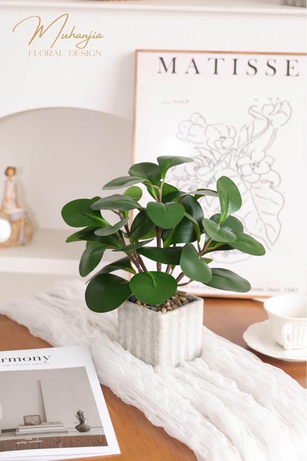 Artificial Potted Plant / Peperomia