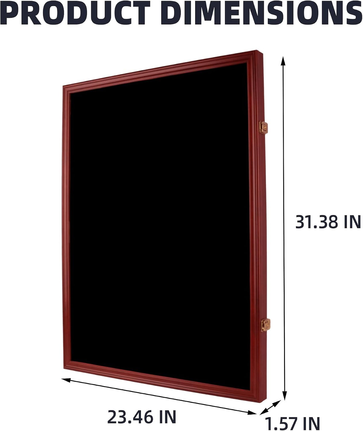 Pro Collector's Jersey Display Case Frame Shadow Box with 98% UV Protection for Baseball Basketball Football Soccer