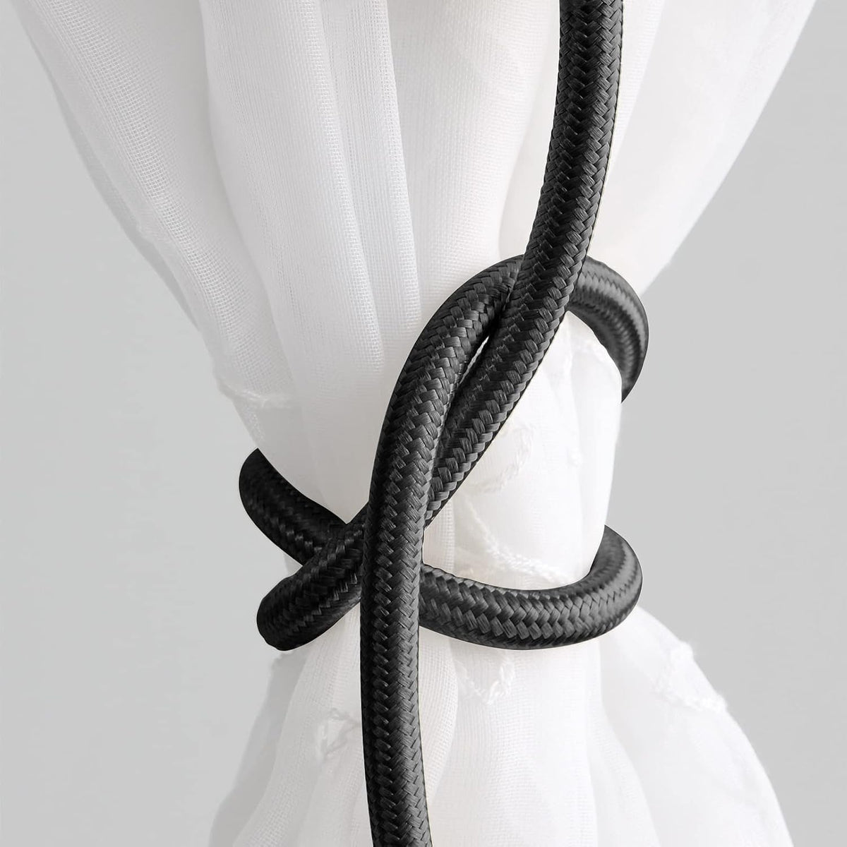 Valea Home 4 Pieces Curtain Tiebacks Clips Creative Window Drape Twist Tie Backs European Style Custom Made Curtain
