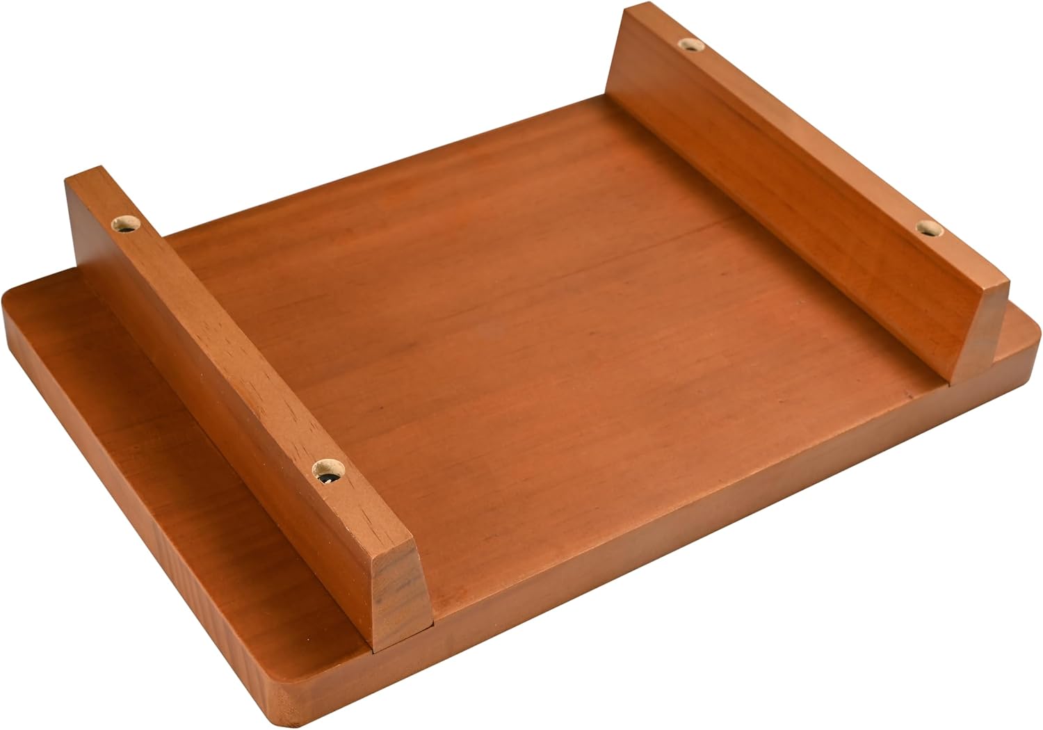 Decorative Riser Wood Tray / Art Deco