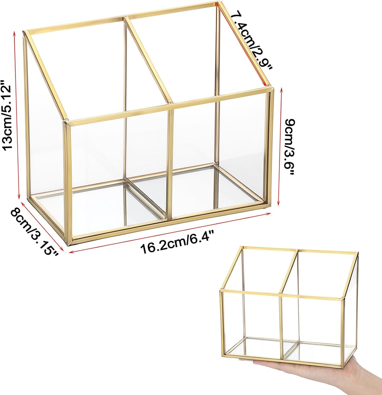 Glass Remote Control Holder
