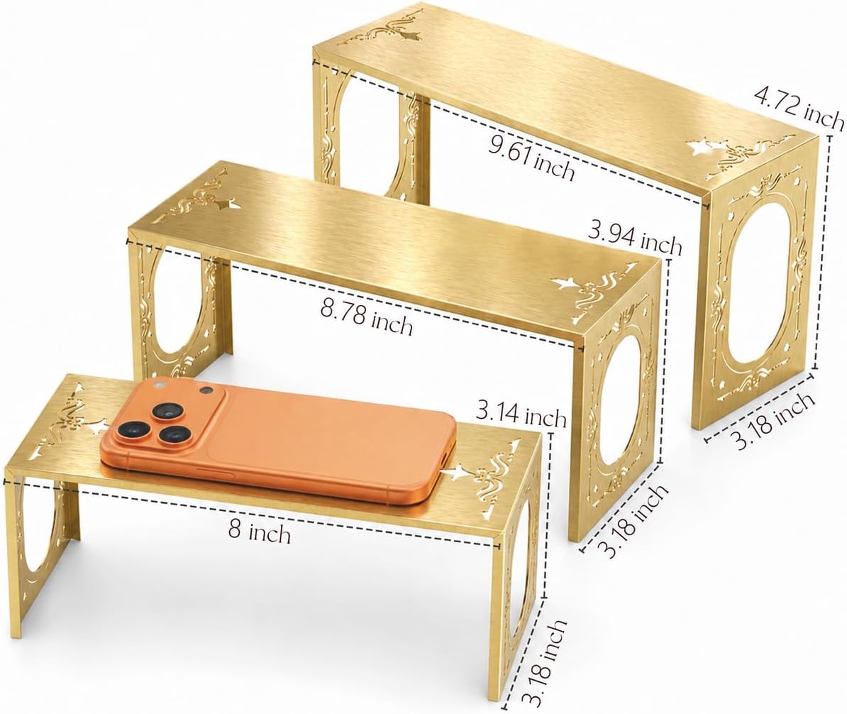 Gold Purse Display Stands / Gold 6 / Set of 6