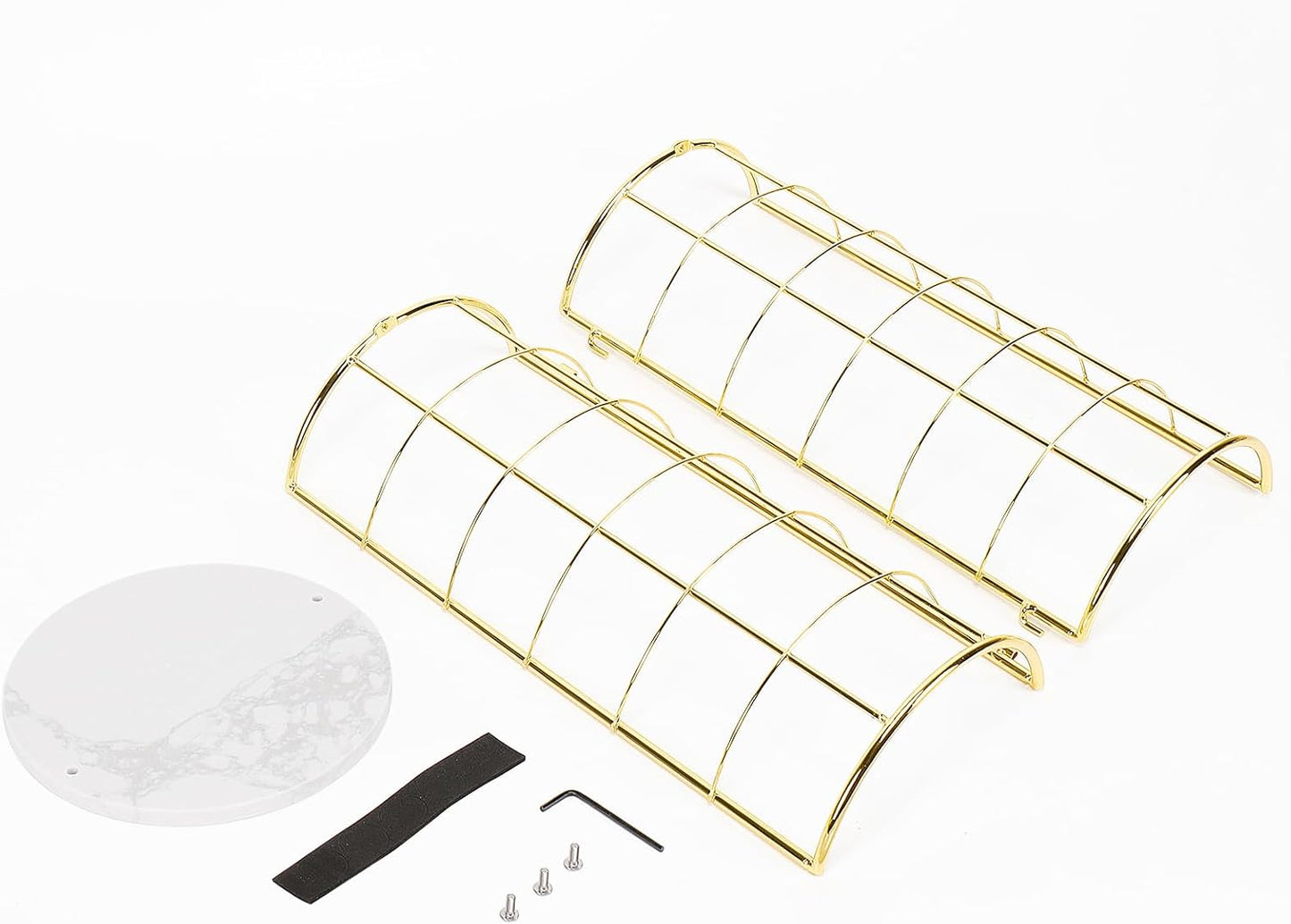 NearMoon Toilet Paper Organizer Stand, Free Standing 3 Rolls Tissue Storage, Metal Bathroom Accessory, Rustproof Toilet