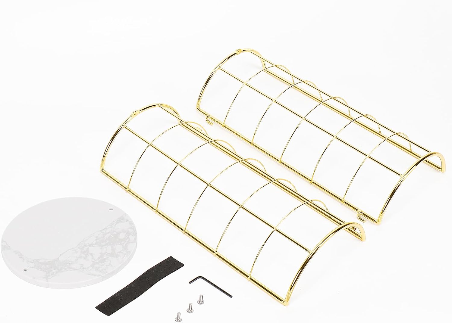 NearMoon Toilet Paper Organizer Stand, Free Standing 3 Rolls Tissue Storage, Metal Bathroom Accessory, Rustproof Toilet