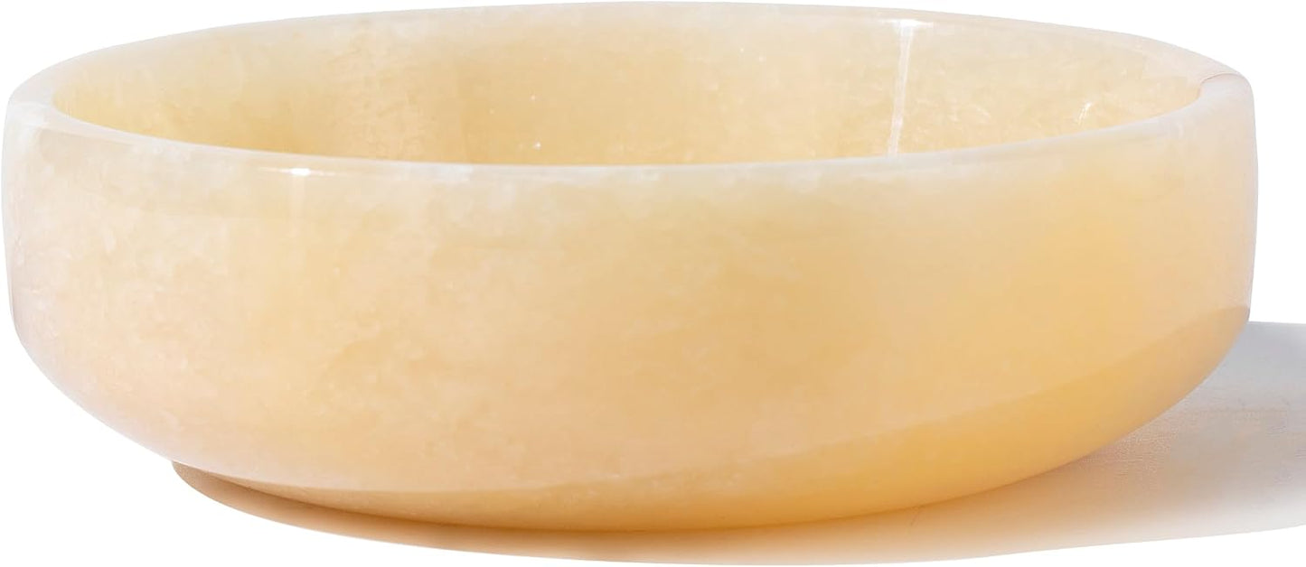 Topazite Decorative Bowl / Natural / 6.29 Inch