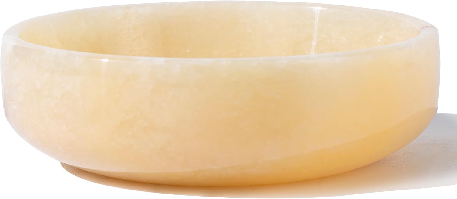 Topazite Decorative Bowl / Natural / 6.29 Inch