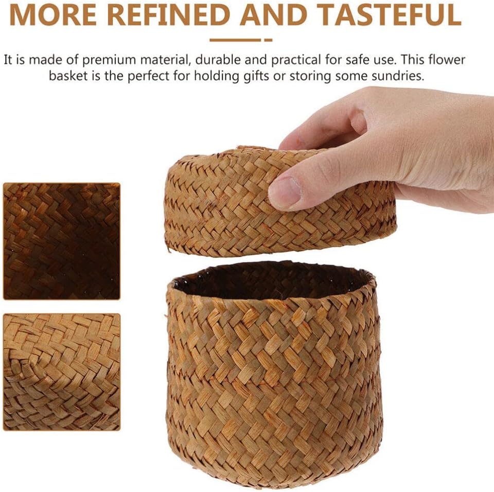Seagrass Mini Basket / 10 x 11 / CM / Set of 2