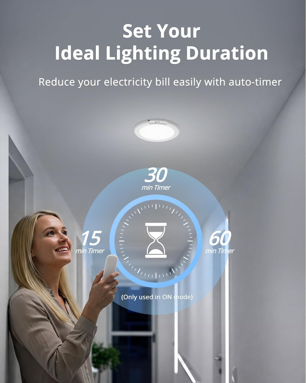 2 Pack Rechargeable RGB Ambient Shower Light Waterproof Inside, LED 13 Color Changing Mood Lighting for Bathroom