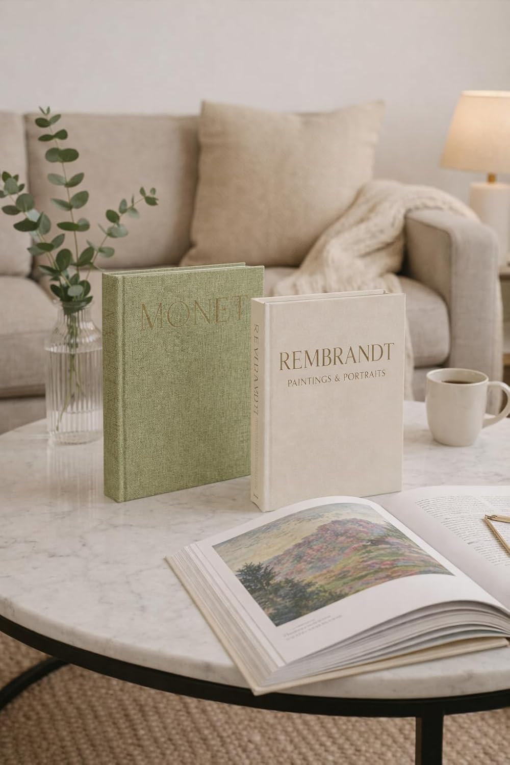 Decorative Books / Boxes Coffee Table / Set of 2