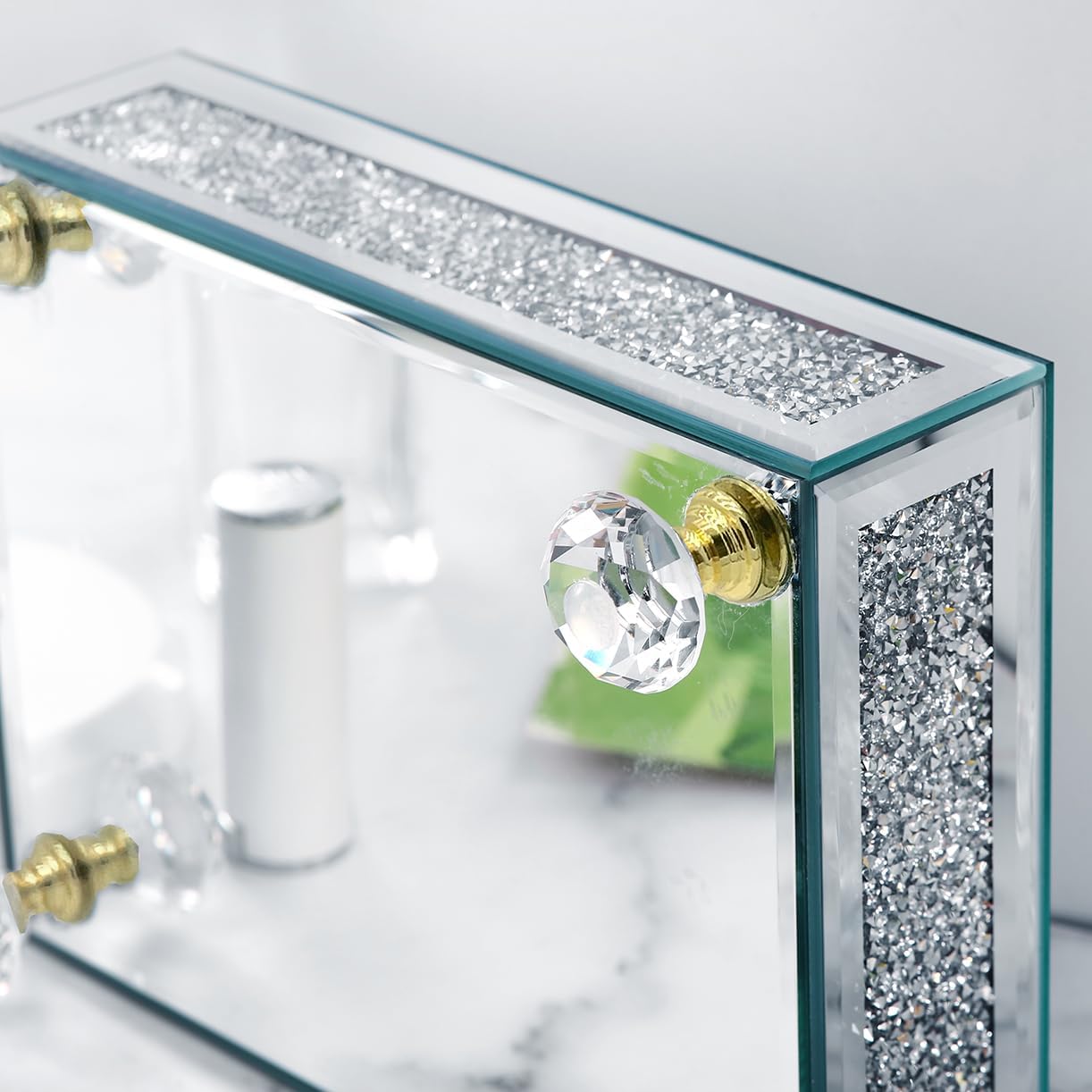 Crushed Diamond Decorative Pedestal Stand / Crushed Diamond2