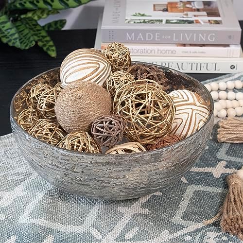 ANDALUCA Decorative Balls Orbs Bag (Gold)