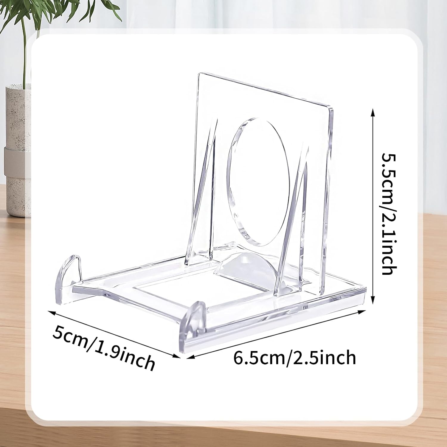 Adjustable Acrylic Plate Stand