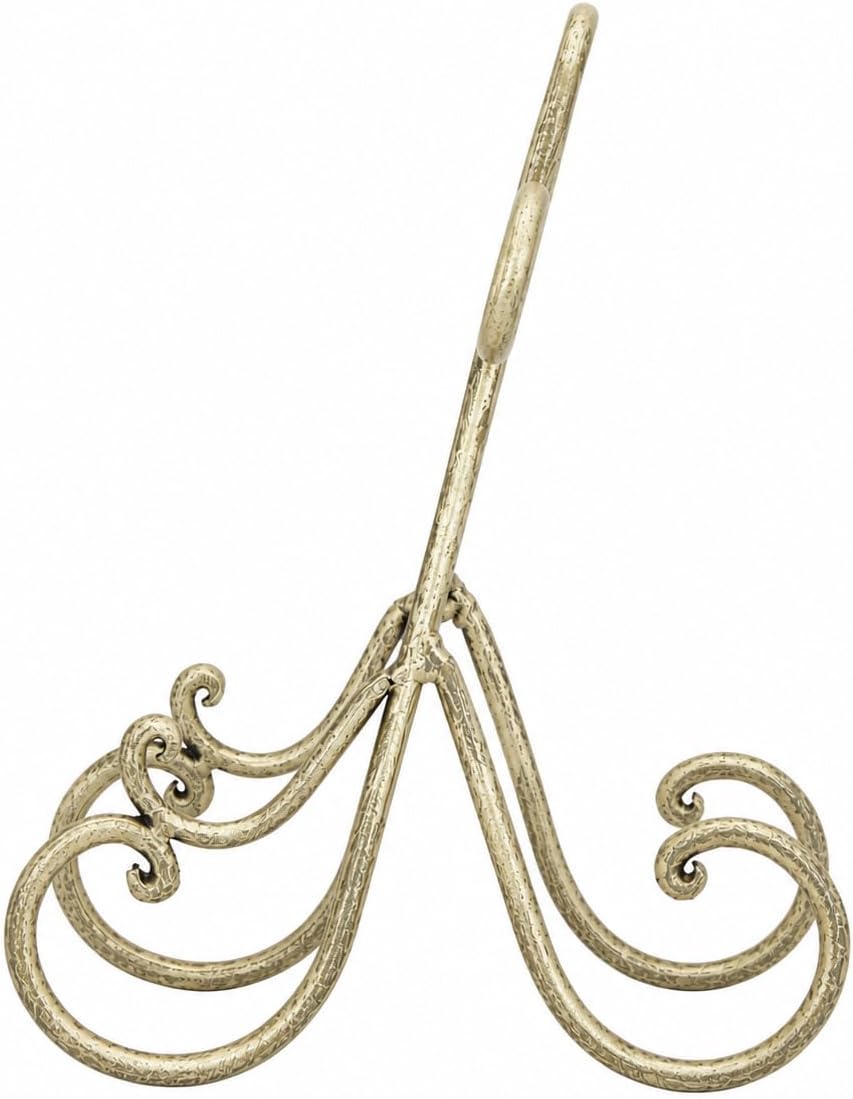 Display Stand / Metal Display Easel Scroll Tabletop Easel / Brass / 5 x 8 x 9
