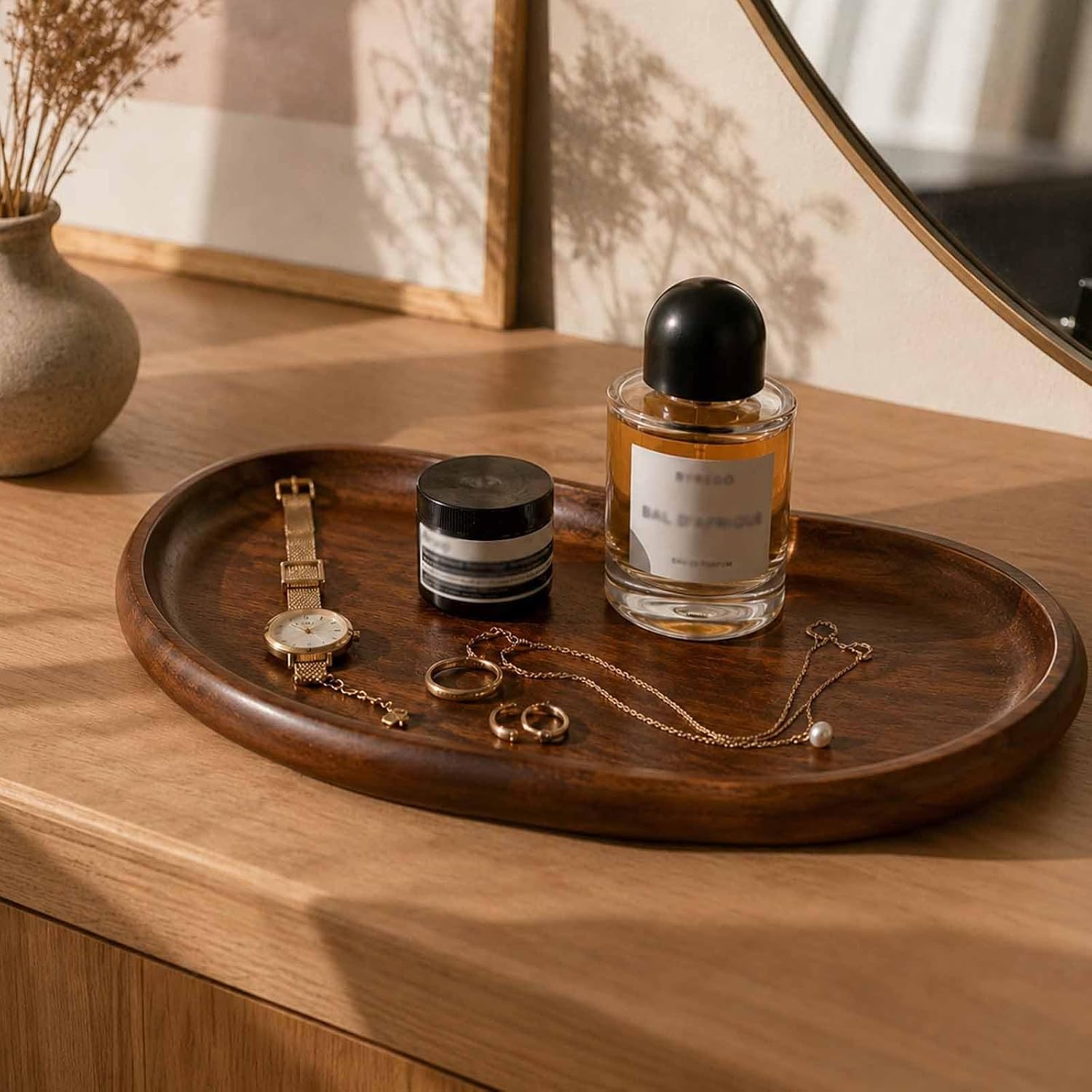 Acacia Wood Serving Tray / Style 2