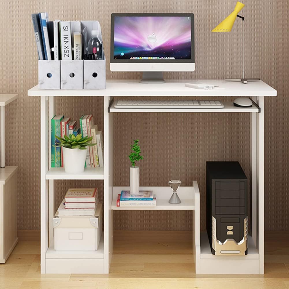 Foldable Desk File Holder Organizer Sturdy Cardboard Magazine Storage Box Document Rack with Blank Label Stickers for