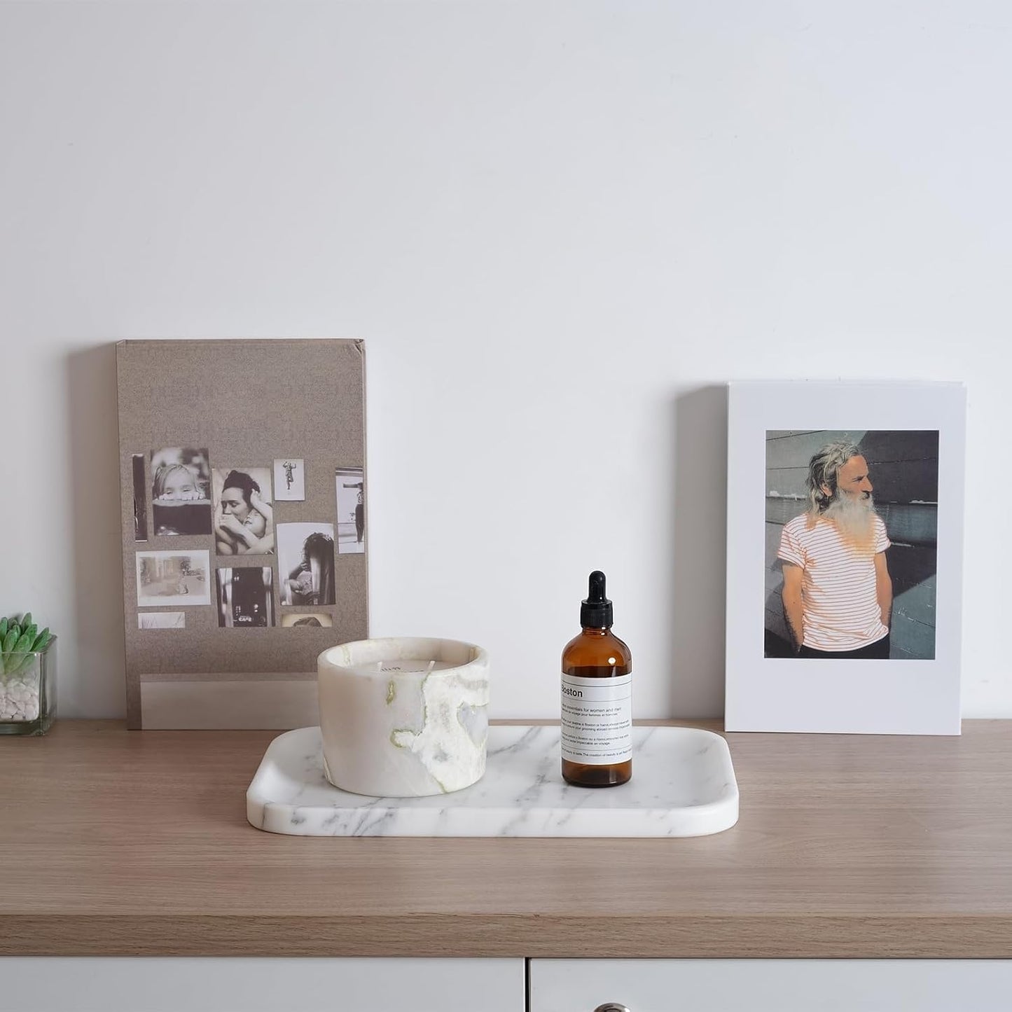 Marble Vanity Tray / Arabescato