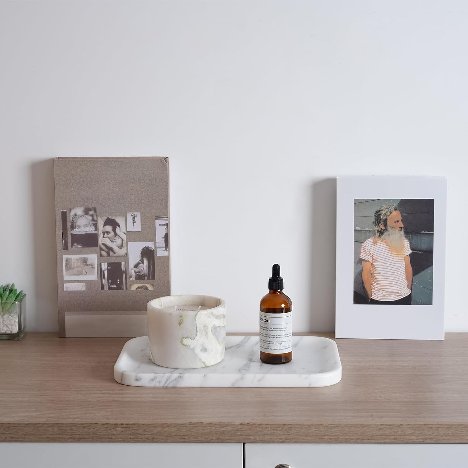 Marble Vanity Tray / Arabescato